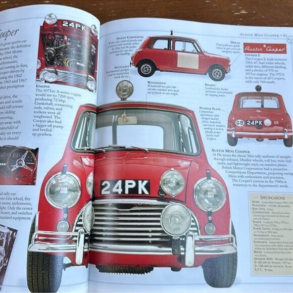CLASSIC CARS OF THE WORLD a Coffee Table Book by Quentin Willson - Picture 13 of 16